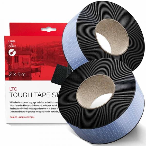 LTC EASY TAPE STRAP (8m, 20mm, white)
