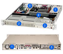 Supermicro CSE-811I-410B