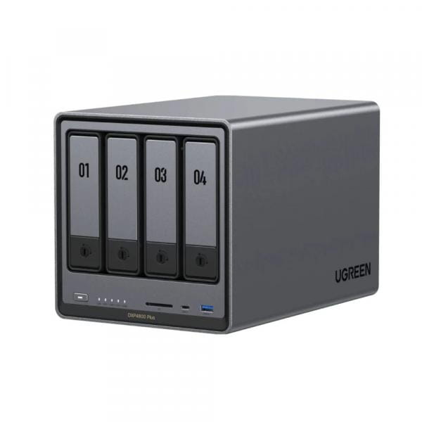 Ugreen DXP4800 Plus WD Red NAS-Bundle NAS inkl. 2x 3.5 Zoll SATA - NAS