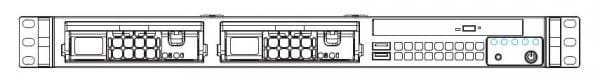 Supermicro CSE-811TQ-260B