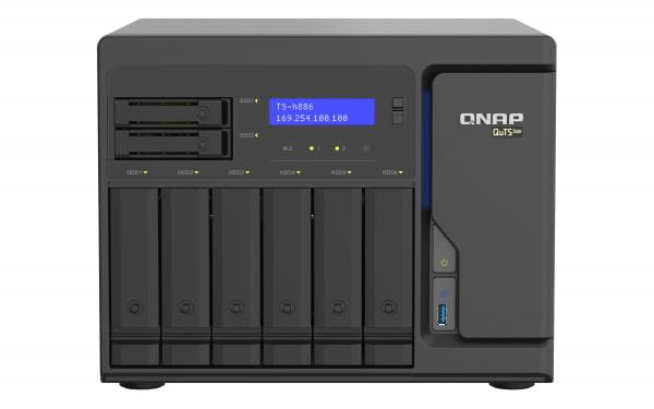 QNAP TS-H886-D1622-16G + 8X ST14000NE0008
