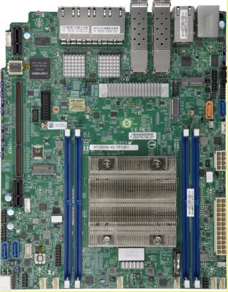 Supermicro MBD-X11SDW-4C-TP13F+-O