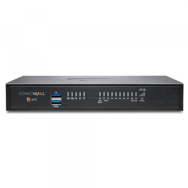 SonicWall TZ 670 TotalSecure Essential Edition (02-SSC-5640)
