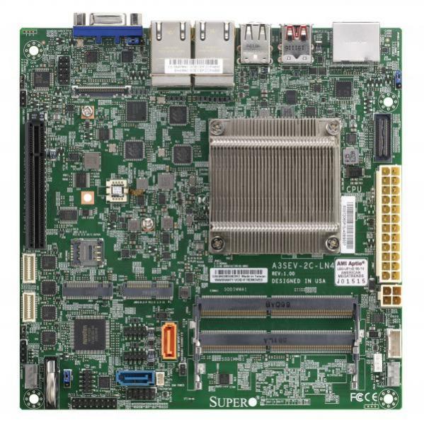 Supermicro MBD-A3SEV-4C-LN4-O