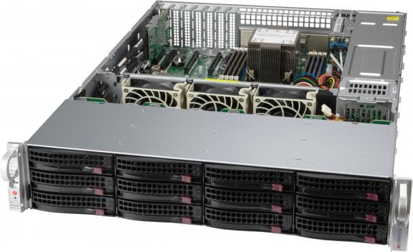 Supermicro CSE-826BAC12-R802LPB
