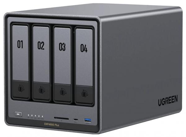 Ugreen NASync DXP4800 Plus, NAS, Sobremesa, Intel® Pentium® Gold, 8505, 8 GB, DDR5