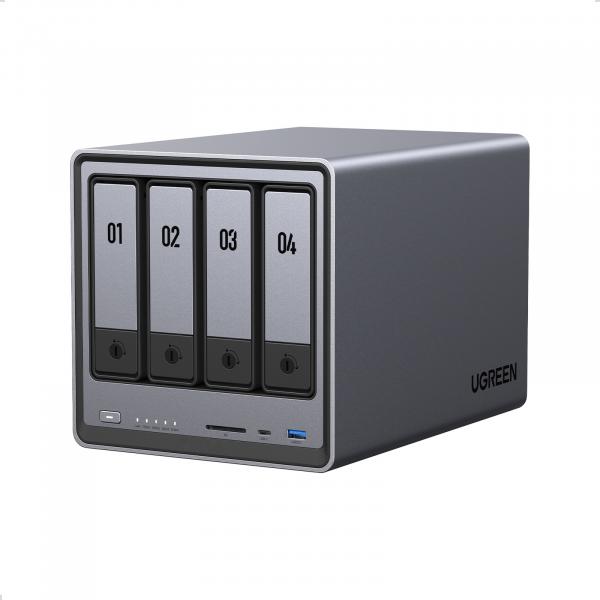 Ugreen 25372B, NAS, Kompakt, N100, 8 GB, DDR5, 0 TB