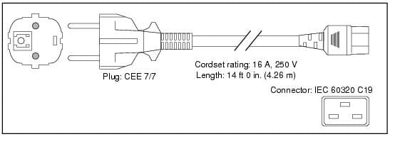 Cisco CAB-AC-2500W-EU