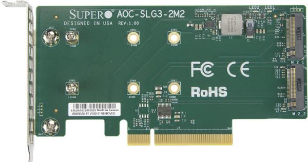 Supermicro AOC-SLG3-2M2-O