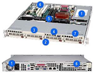 Supermicro CSE-813MT-300C