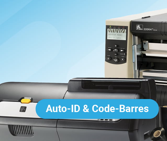 Découvrir les solutions d'identification automatique et de codes à barres - scanners, imprimantes & plus encore